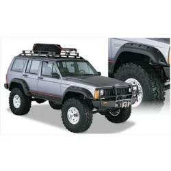 Poszerzenia błotników przód i tył Bushwacker 4 drzwi Cut-Out Style - Jeep Cherokee XJ