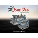 Dystanse felg 30mm JOHN RED 5X114,3 1/2" x 1,5 Jeep Cherokee, Grand Cherokee, Wrangler YJ, TJ