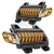 Lampy do poszerzeń DRL + kierunkowskazy Jeep Wrangler JL SPORT
