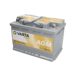 Akumulator AGM VARTA 70 Ah / 760 A Prawy +