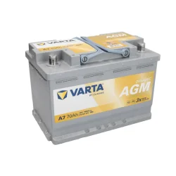 Akumulator AGM VARTA 70 Ah / 760 A Prawy +