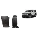 Zestaw osłon silnika i skrzyni biegów Jeep Wrangler JL (2017-2024)