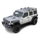Zestaw 3 belek dachowych Vortex ze wzmocnieniem Backbone Jeep Wrangler JL