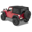 Dach miękki SUPERTOP® Black Diamond Jeep Wrangler JK 2D