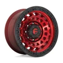 Felga aluminiowa D632 Zephyr Candy RED Black Bead Ring Fuel 20x9" 5x127 ET 1