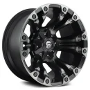 Felga aluminiowa D569 Vapor matte black/double dark tint Fuel 10x17" 5x127 / 5x114.3 ET:-18