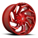 Felga aluminiowa D754 Reaction Candy RED Milled Fuel 20x10" ET: -18 5x114.3 5x127