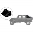 Pokrycie bagażnika typu Fastback z szybami- Jeep JK 4 Drzwi