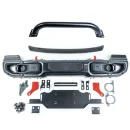 Zderzak stalowy przód full coverage z bull barem OFD Jeep Wrangler JL/Gladiator JT