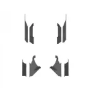 Zestaw mocowań bagażnika dachowego SRM do fabrycznego hard topu Go Rhino Jeep Wrangler JK