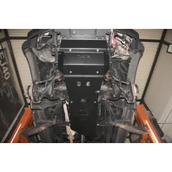 Stalowa osłona podwozia, skrzyni biegów i reduktora - Toyota Hilux Vigo 05-15 manual