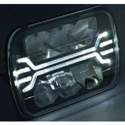 Reflektory przednie LED - Jeep Cherokee XJ