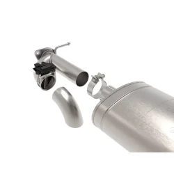 Aktywny układ wydechowy Gemini XV 3 IN 304 Stainless Steel Cat-Back Exhaust System w/ Cut-Out Black | RAM 1500 (DT) 5.7L HEMI | 2019-2025