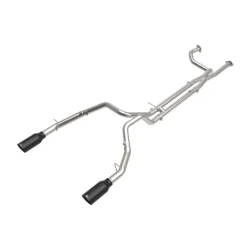 Układ wydechowy Vulcan Series 3 IN to 3-1/2 IN 304 Stainless Steel Cat-Back Exhaust System w/ Black Tip| RAM TRX | 6.2 V8 | 2021-2024