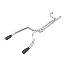 Układ wydechowy Vulcan Series 3 IN to 3-1/2 IN 304 Stainless Steel Cat-Back Exhaust System w/ Black Tip| RAM TRX | 6.2 V