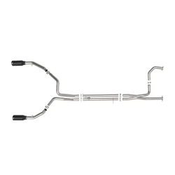 Układ wydechowy Vulcan Series 3 IN to 3-1/2 IN 304 Stainless Steel Cat-Back Exhaust System w/ Black Tip| RAM TRX | 6.2 V8 | 2021-2024