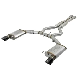 Układ Wydechowy MACH Force-Xp 304 Stainless Steel 3 IN Cat-Back Exhaust System Black | Ford Mustang GT | 5.0 V8 | 3.7 V6 | 2015-2017