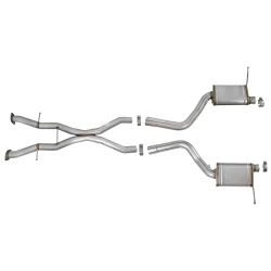 Układ wydechowy MACH Force-Xp 3 IN 304 Stainless Steel Cat-Back Exhaust System w/ Mufflers | Jeep Grand Cherokee 6.2/6.4 V8 | 2012-2022