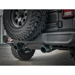 Układ wydechowy Rebel Series 2-1/2 IN 304 Stainless Steel Cat-Back Exhaust System | Jeep Wrangler JL 3.6 V6 | 2018-2025