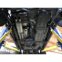 Układ wydechowy ROCK BASHER 3 IN 304 Stainless Steel Cat-Back Exhaust System | Jeep Wrangler JL 6.4 V8 HEMI | 2018-2025