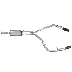 Aktywny układ wydechowy Gemini XV 3 IN 304 Stainless Steel Cat-Back Exhaust System w/ Cut-Out Black | RAM 1500 (DT) 5.7L