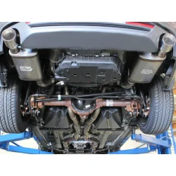 Układ wydechowy MACH Force-Xp 3 IN 409 Stainless Steel Axle-Back Exhaust System | Ford Mustang | 5.0 | 2011-2014