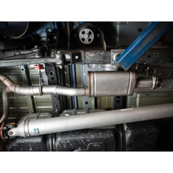 Układ wydechowy tłumik środkowy Apollo GT Series 3 IN 409 Stainless Steel Muffler Upgrade | RAM 1500 DT 2019-2025