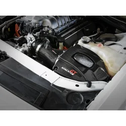Układ dolotowy Black Series Momentum Carbon Fiber Cold Air Intake System w/Dual Filter Media| Dodge Challenger | Dodge Charger | 6.2 hellcat | 2015-2016