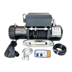 Wyciągarka Escape 6000ES 6000 lbs [2727 kg] z liną syntetyczną szarą