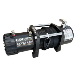 Wyciągarka Escape 6000ES 6000 lbs [2727 kg] z liną syntetyczną szarą
