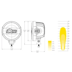 Zestaw lamp przednich LED 7000 AEV