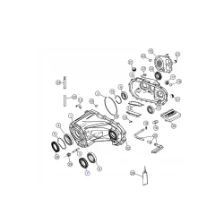 Uszczelniacz reduktora przód WK