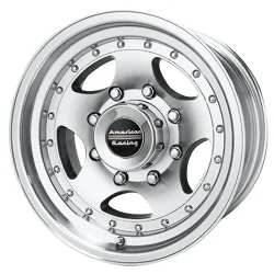 Felga aluminiowa AR23 Machined W/ Cle ar Coat American Racing 15x8" ET: -19 5x127