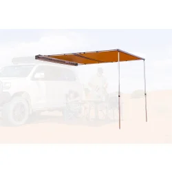 Roleta ARB 2.5m x 2.5m z oświetleniem LED – obudowa aluminiowa czarna