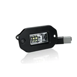 Dwufunkcyjna lampa LED 10W Slim do zabudowy biało / czerwone światło