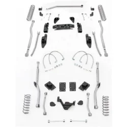 3,5" Extreme Duty Long Arm Lift Kit 4 Link Przód / Radius Tył RUBICON EXPRESS - Jeep Wrangler JK 4 drzwi