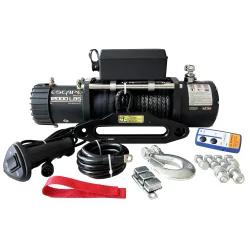 Wyciągarka Escape 12000ES 12000 lbs [5443 kg] z liną syntetyczną szarą