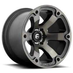 Felga aluminiowa D564 Beast Matte Black Double Dark Tint Fuel 18x9" ET: -12 5x127