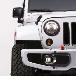 Halogeny przeciwmgielne LED carbon -Jeep Wrangler JK