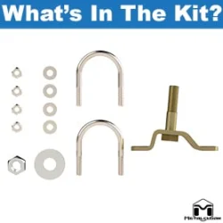 Mocowanie do drążka kierowniczego 1.375″ amortyzator skrętu Metalcloak Jeep Wrangler JK