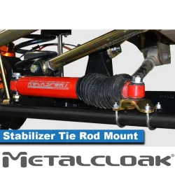 Mocowanie do drążka kierowniczego 1.375″ amortyzator skrętu Metalcloak Jeep Wrangler JK