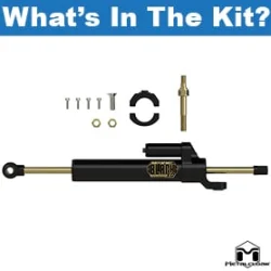 Regulowany amortyzator skrętu RockSport Black XD Jeep Wrangler JK JL Gladiator JT