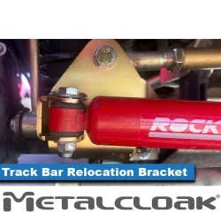 Relokacja drążka Panharda i amortyzatora skrętu Jeep Wrangler JL Gladiator JT