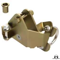 Relokacja drążka Panharda i amortyzatora skrętu Jeep Wrangler JL Gladiator JT