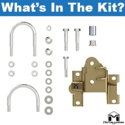 Relokacja drążka Panharda i amortyzatora skrętu wersja RHD Jeep Wrangler JK