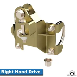 Relokacja drążka Panharda i amortyzatora skrętu wersja RHD Jeep Wrangler JK