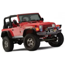 Poszerzenia nadkoli Bushwacker Flat Style - Jeep Wrangler TJ