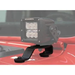 Mocowania lamp LED pod szybą Jeep Wrangler JL, Gladiator JT