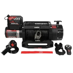 Wyciągarka 9TON 24V X-BULL WINCH 20000 LBS Gamma Lina Syntetyczna