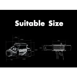 Ochronny pokrowiec wyciągarki X-bull